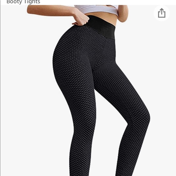 Amazon “Booty Leggings” - Size Small - BLK/ GRY - Picture 4 of 7